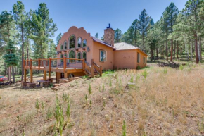 Southwestern Angel Fire Abode with Game Room